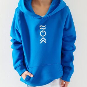 Sweat à capuche enfant confortable existe pour les grands et les petits en 3 couleurs vibrantes.